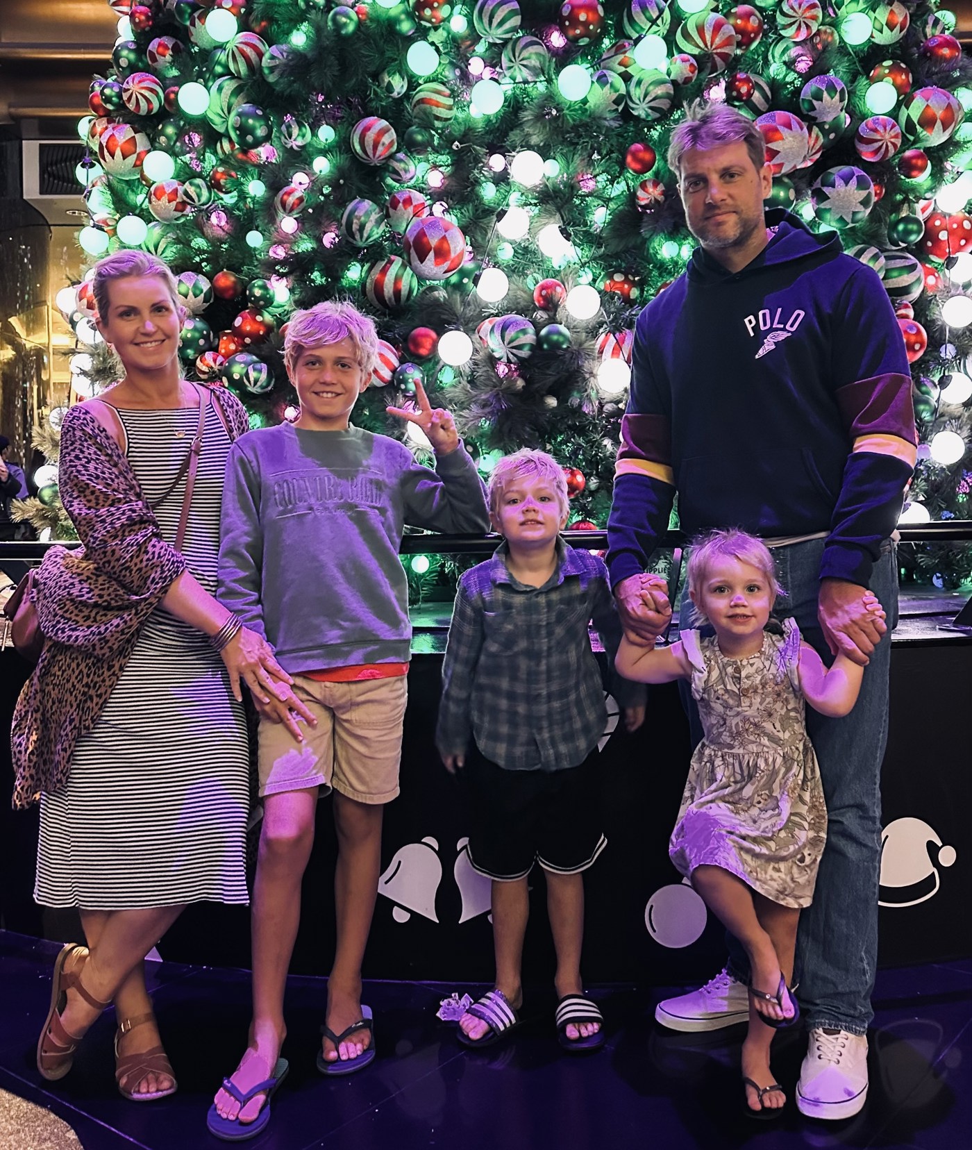 Sarah Jade Matheson and her family