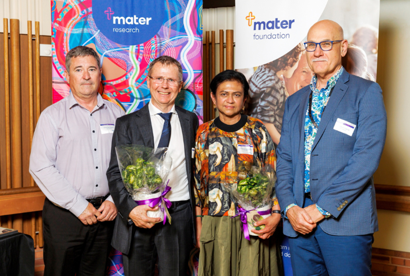 Associate Professor Paul Dawson, Professor Lewis Perrin, Dr Chamari Jayawardena and Professor Brian Gabrielli