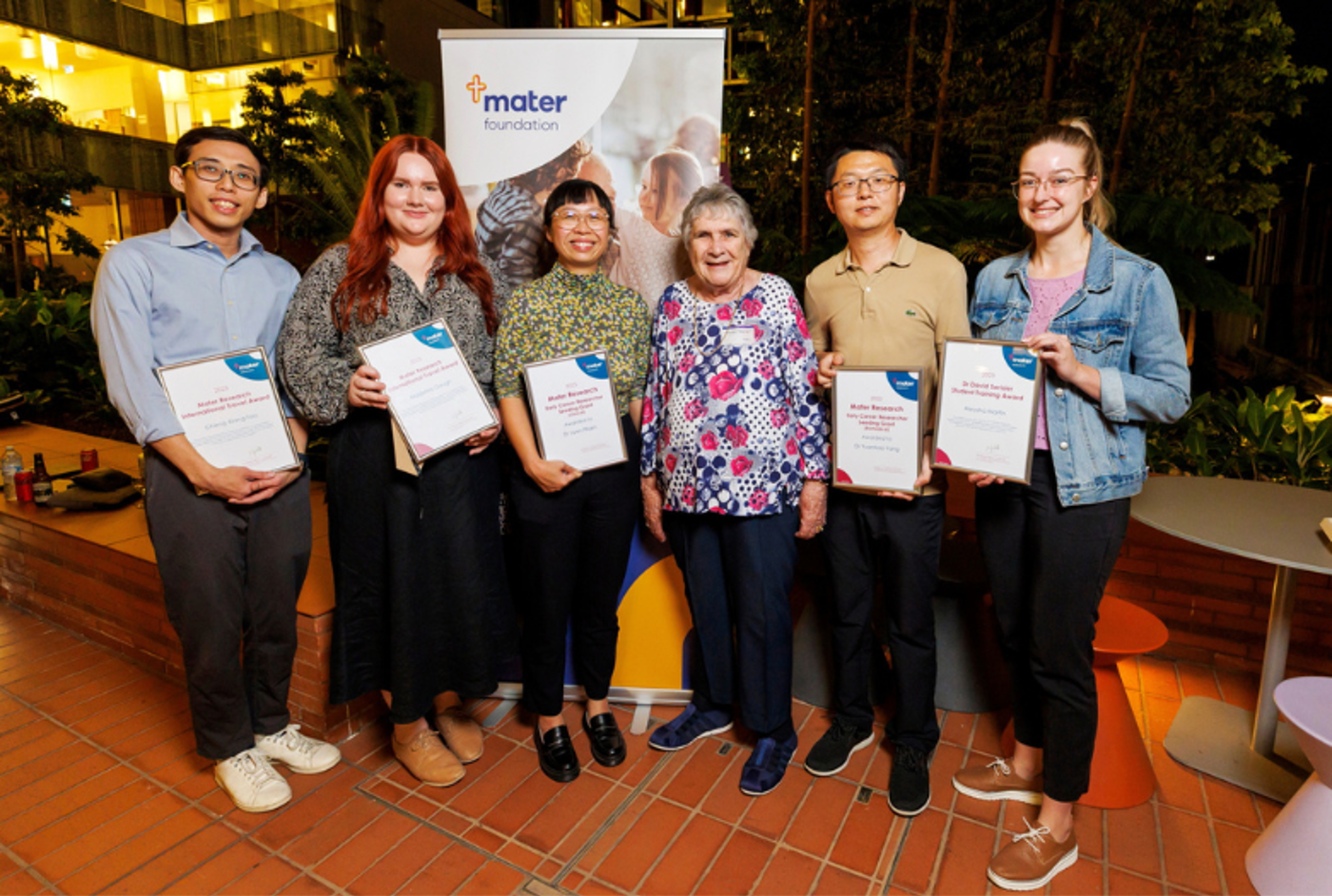 Cheng Xiang Foo, Madeline Gough, Dr Uyen Pham, Maureen Stevenson, Dr Yuanhao Yang and Aleysha Martin.