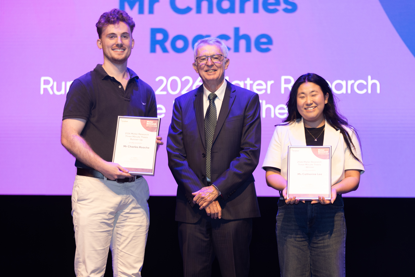 Charles Roache and Catherine Lee