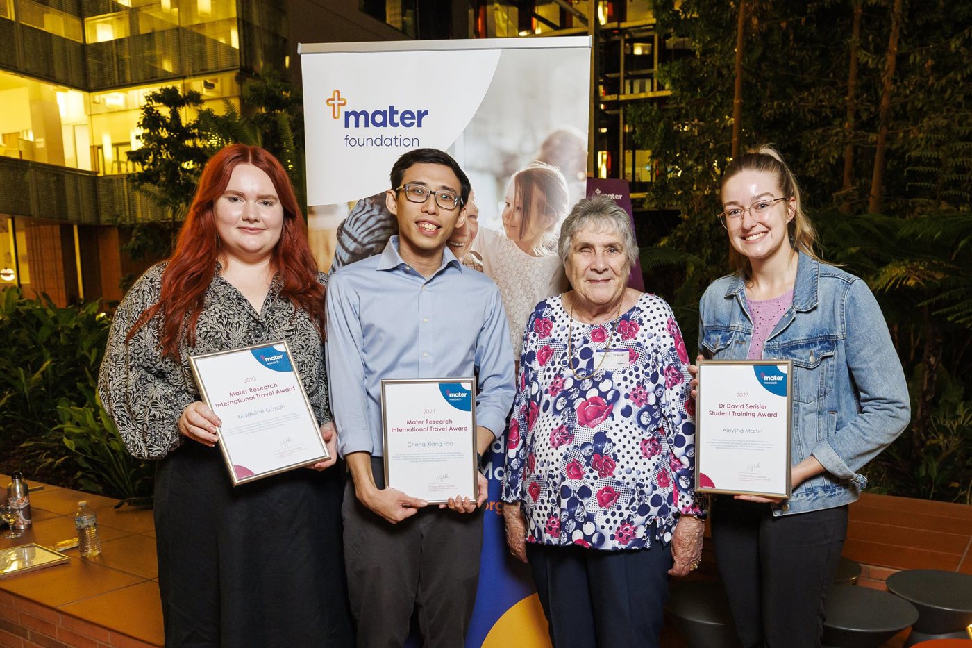 Current students - Mater Research