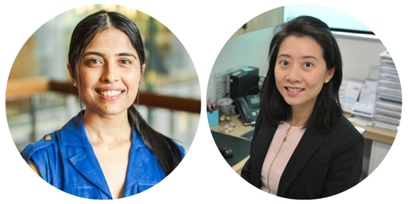 Dr Rabina Giri and Dr Emi Khoo