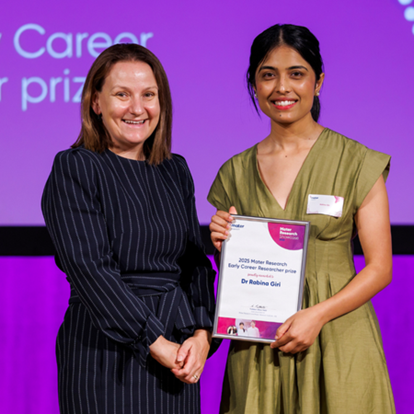 Professor Kerrie Wilson and Dr Rabina Giri
